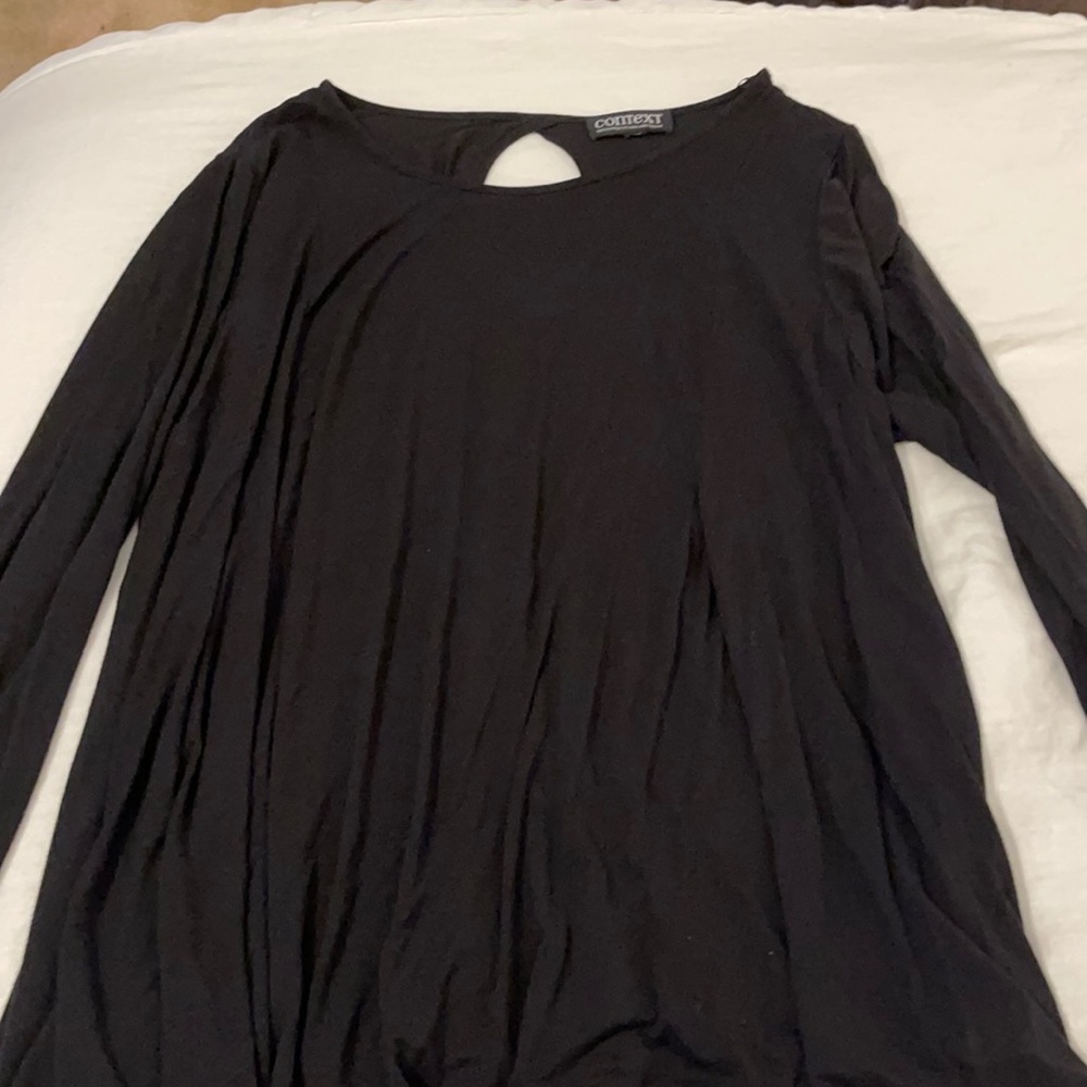 Long Sleeve Black Tunic